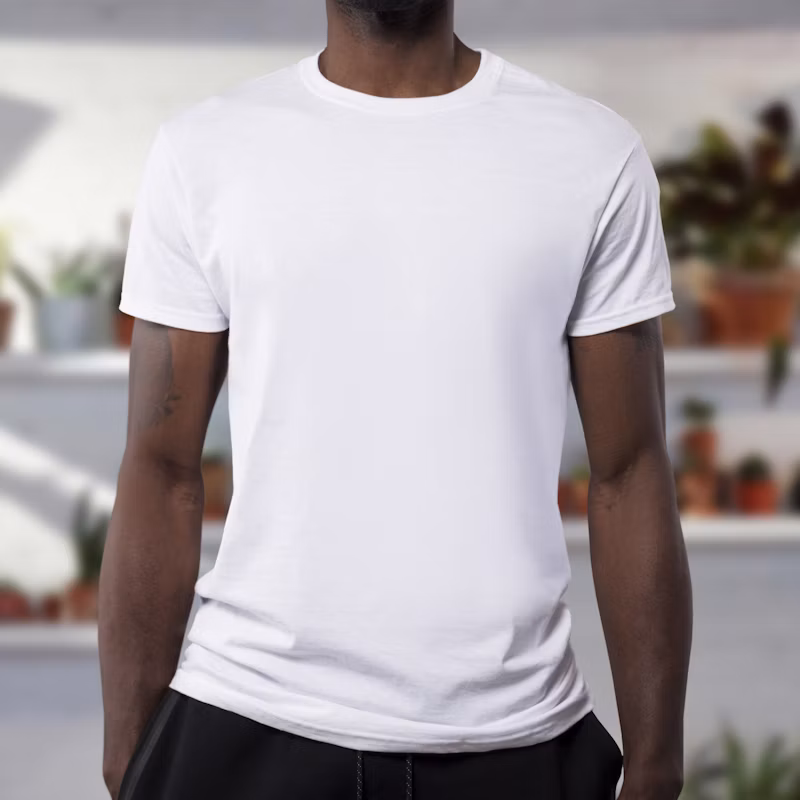 Camiseta Oversized Preta Estampada